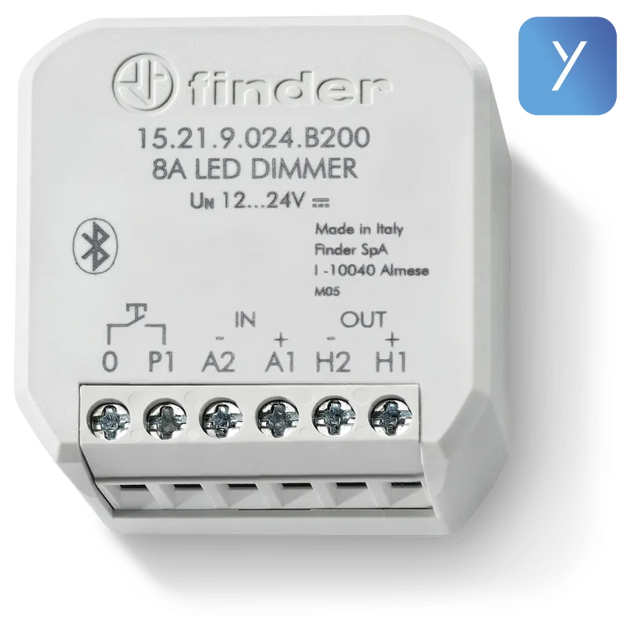 15218230b300 - - 15218230B300 - REGULADOR DE INTENSIDAD BLUETOOTH 230VAC 300W 1CANAL YESLY MONTAJE EN CAJA