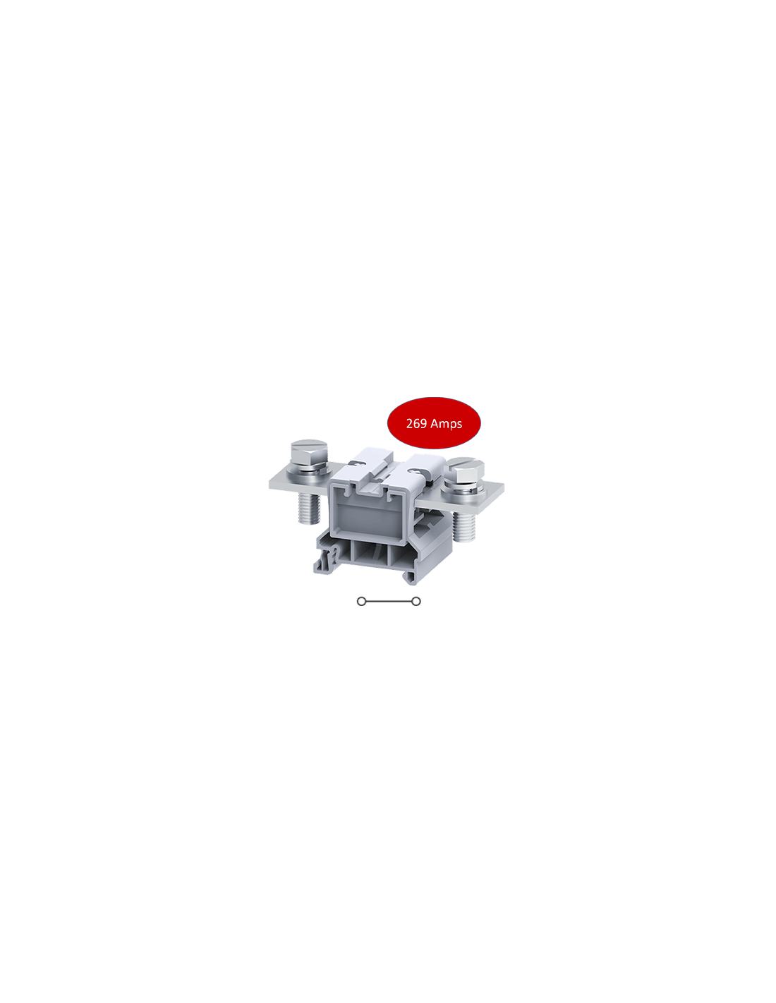 CBB120LS Clema Anillo 269A, 1000V