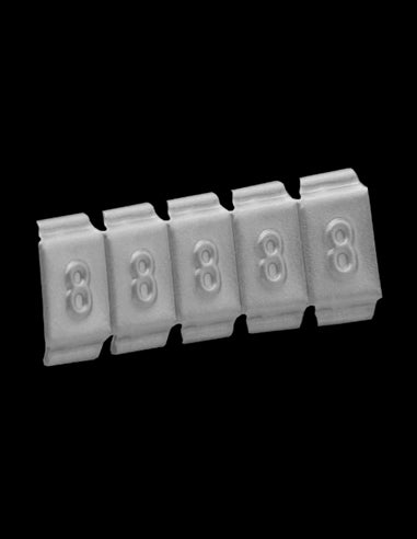 PKS10006PP.8 Marcador de Acero Inoxidable para Manguera