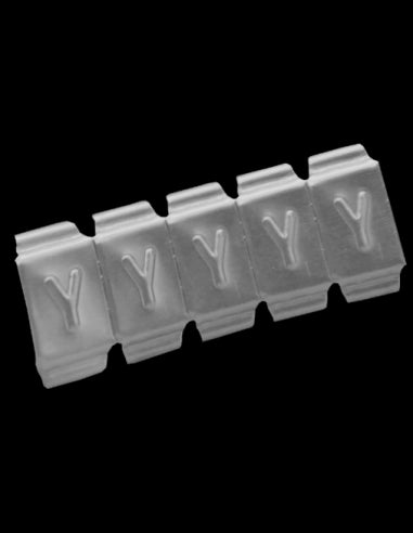 PKS10006PP.Y Marcador de Acero Inoxidable para Manguera