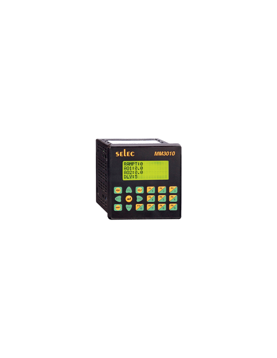 MM3010-DI13-DR08-AI02-24V PLC, Pantalla LCD, 96x96