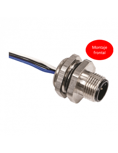 CPM12-FPBR5-P2 Conector 5 Pines, M12, Montaje Frontal