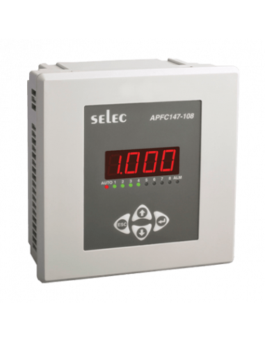 APFC147-112-90/550V Controlador Automático de Factor de Potencia, 144x144