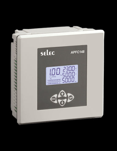 APFC148-312-90/550V Controlador Automático de Factor de Potencia, 144x144