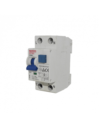 RTECX62B32300 Interruptor 32A, Curva B, 2 Polos