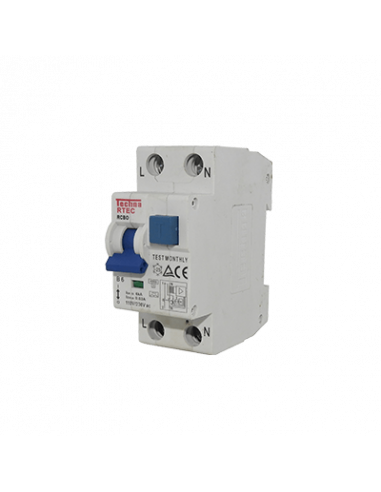 RTECX62C25300 Interruptor 25A, Curva C, 2 Polos