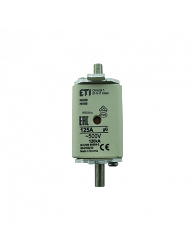 125NH00GL Fusible Tipo Cuchilla