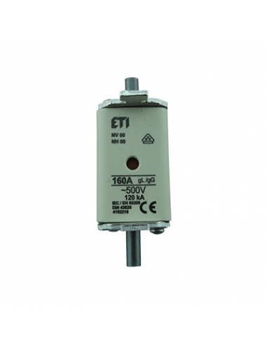 160NH00GL Fusible Tipo Cuchilla