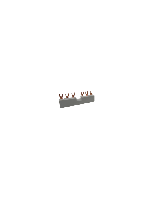 G54-14-2 Busbar con Bloque de Contacto Auxiliar