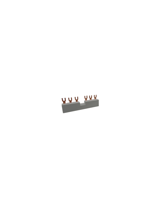 G54-14-2 Busbar con Bloque de Contacto Auxiliar