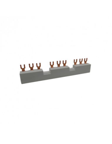 G54-14-3 Busbar con Bloque de Contacto Auxiliar
