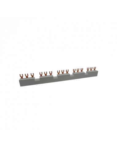 G54-14-5 Busbar con Bloque de Contacto Auxiliar