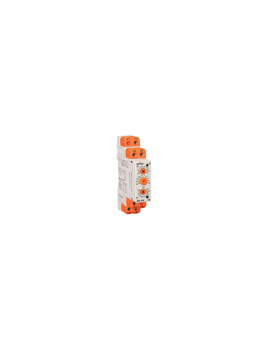 600VPR-170/290 Relevador de Protección de Voltaje, Analógico, 90x17.5