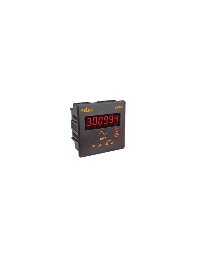 EM306-C-D Medidor de Energía, 96x96