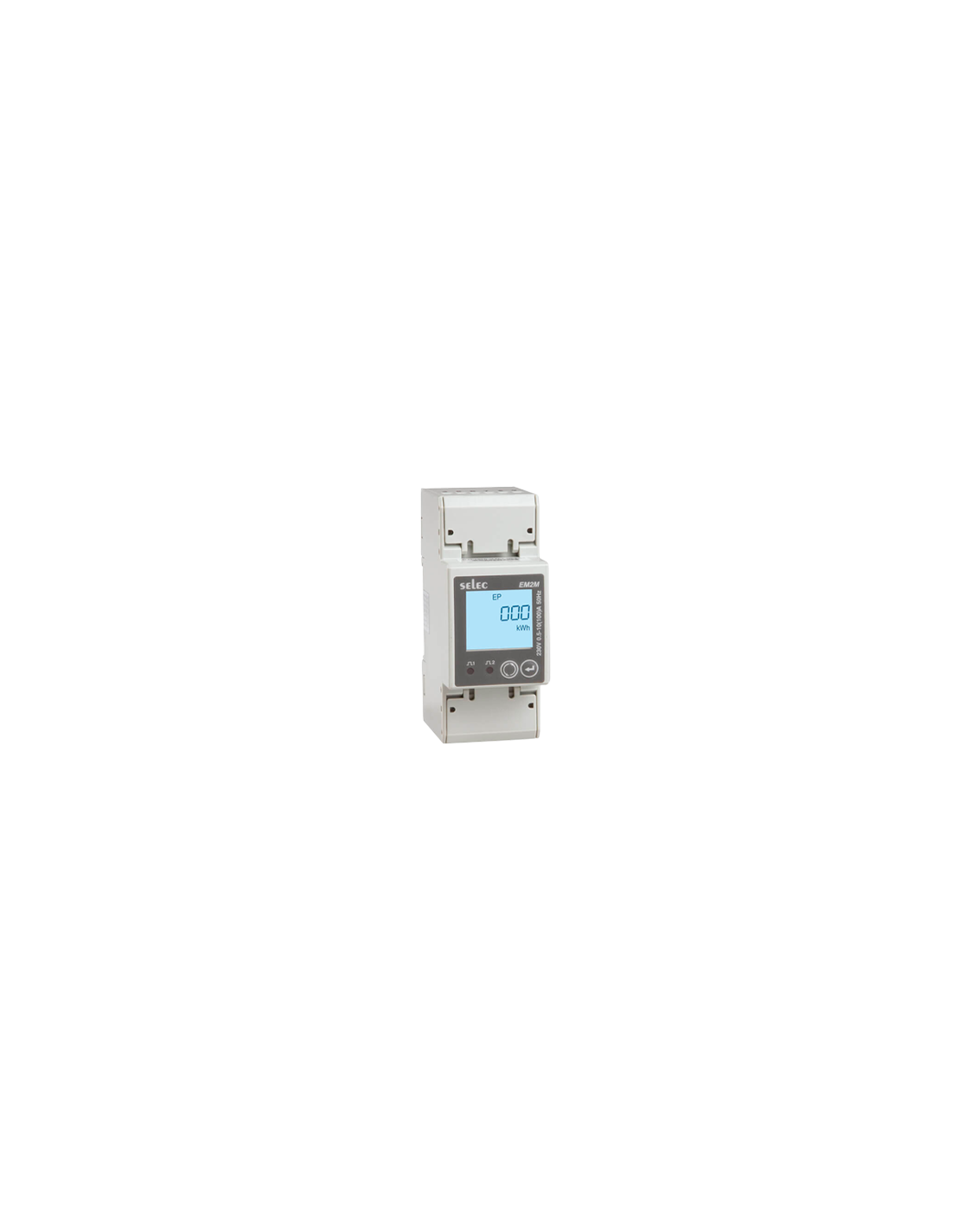 EM2M-1P-C-100A-110V Medidor de Energía,1Ø, 90x35