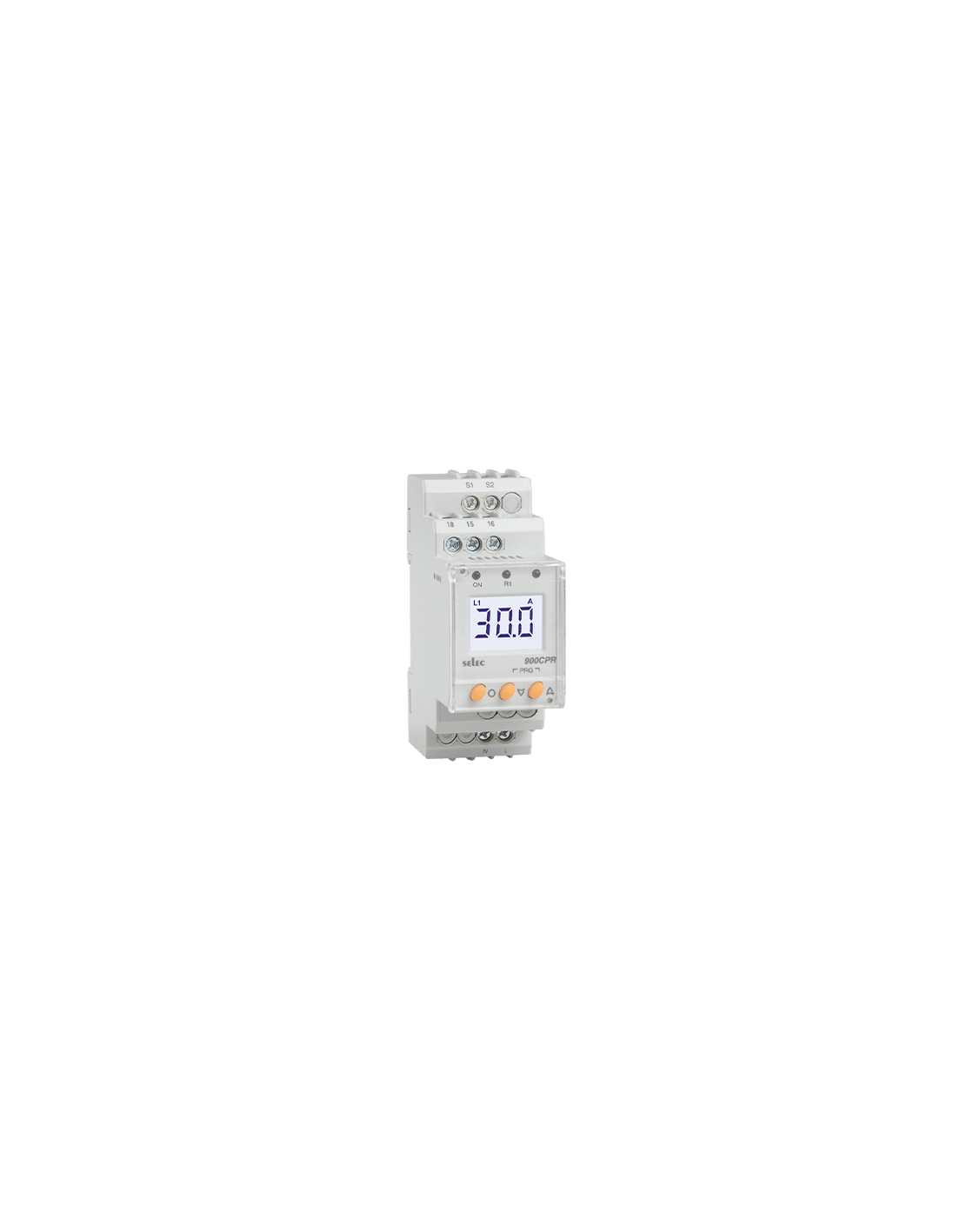 900CPR-3-1-110V Relevador de Protección de Corriente, 90x35