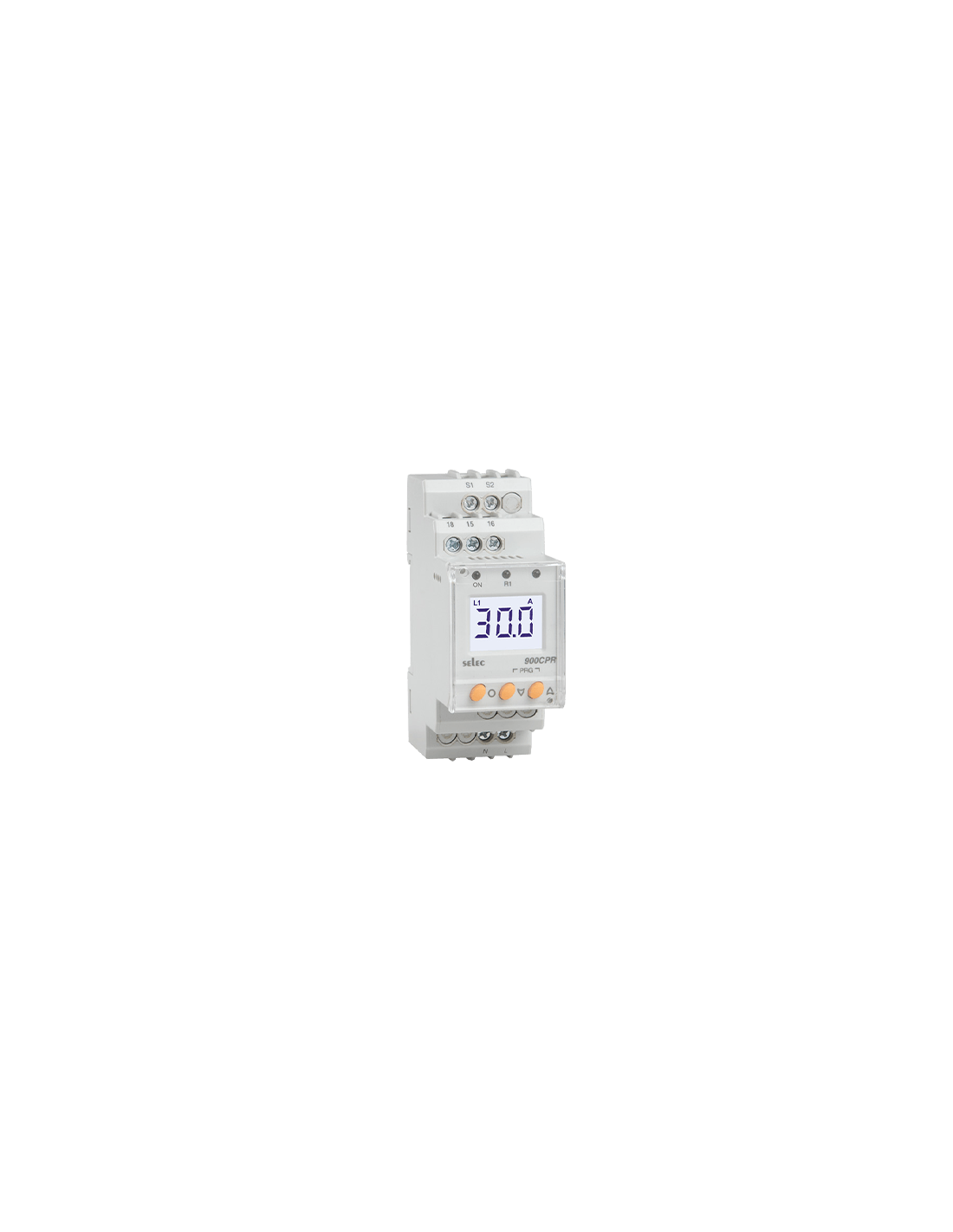 900CPR-3-1-110V Relevador de Protección de Corriente, 90x35