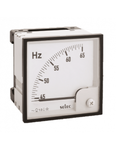 AM-HZ-3-45-65-440V Medidor de Frecuencia, 96x96