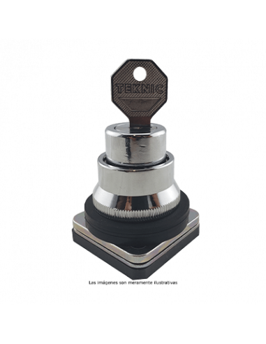 AK2-2PI Selector con Llave 30mm