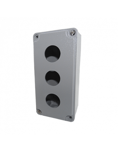 PBBOX303 Botonera de Aluminio Ø 30mm
