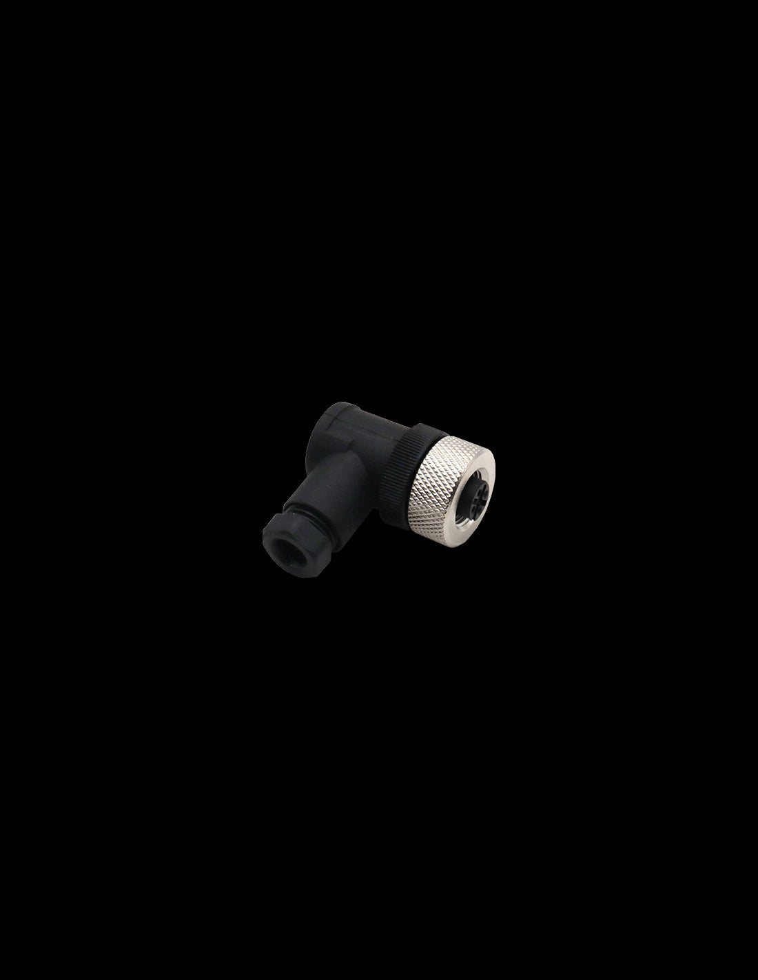 CAM12-4-F Conector Codo M12, 4 Pines