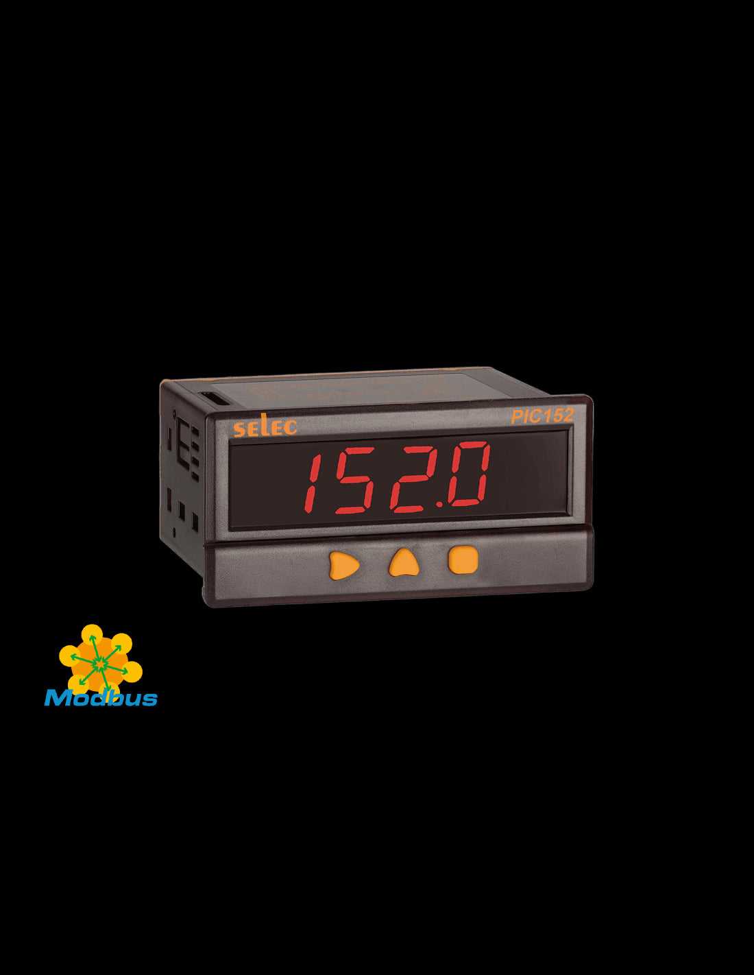 PIC152A-VI-C Indicador de Procesos con 2 Alarmas, 48x96