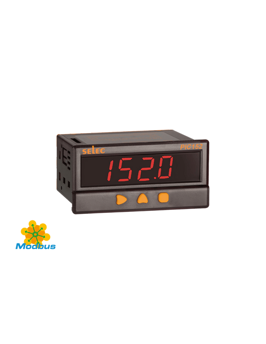 PIC152A-VI-C Indicador de Procesos con 2 Alarmas, 48x96