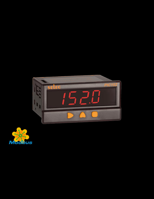 PIC152A-VI-C Indicador de Procesos con 2 Alarmas, 48x96