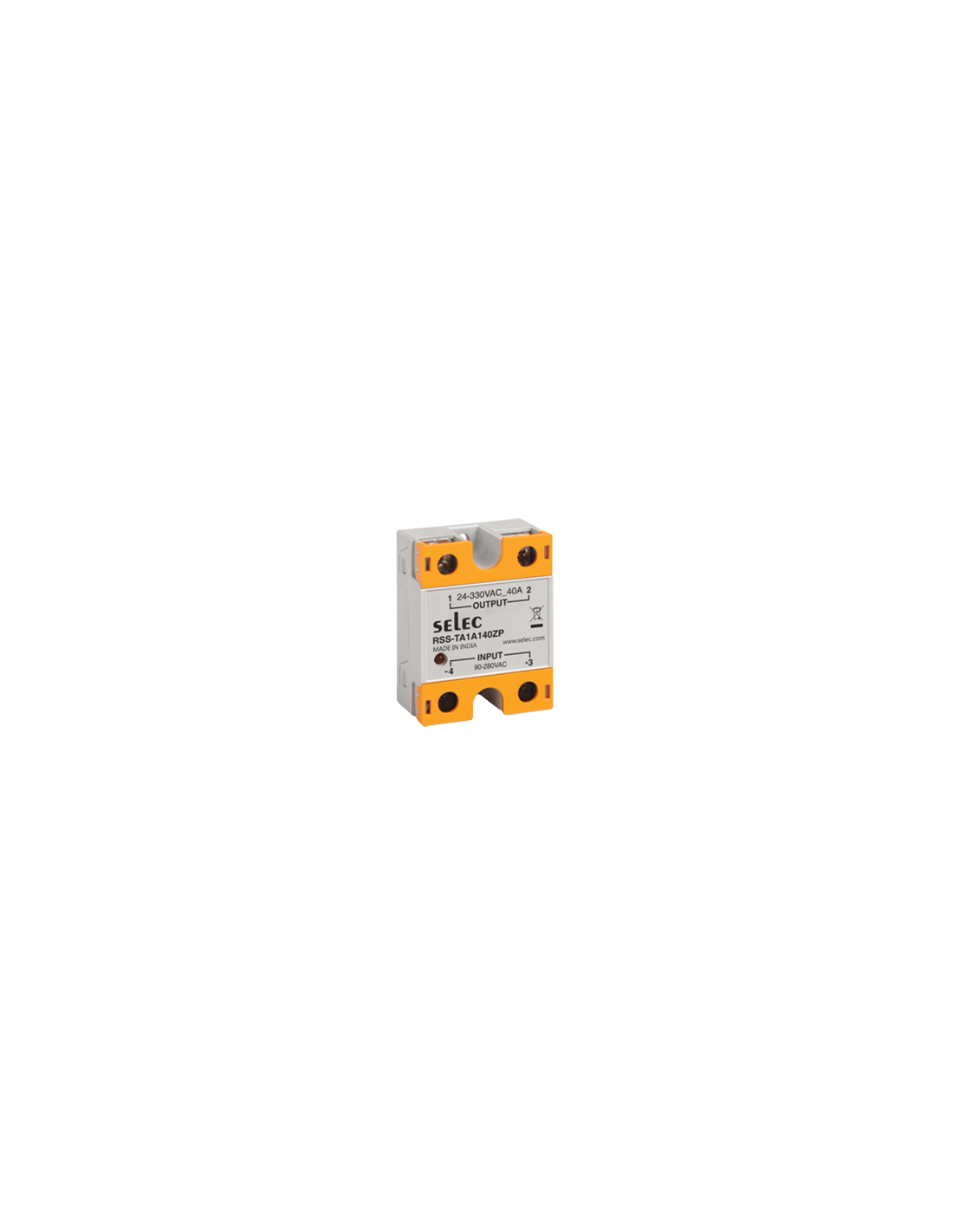 RSS-TA1A140ZP Relevador de Estado Sólido 40A