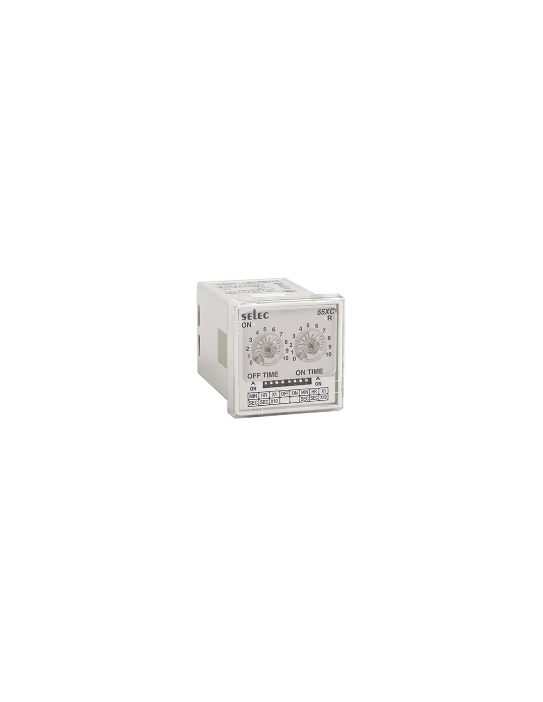 55XC-T-230V-G Temporizador Cíclico, 48x48
