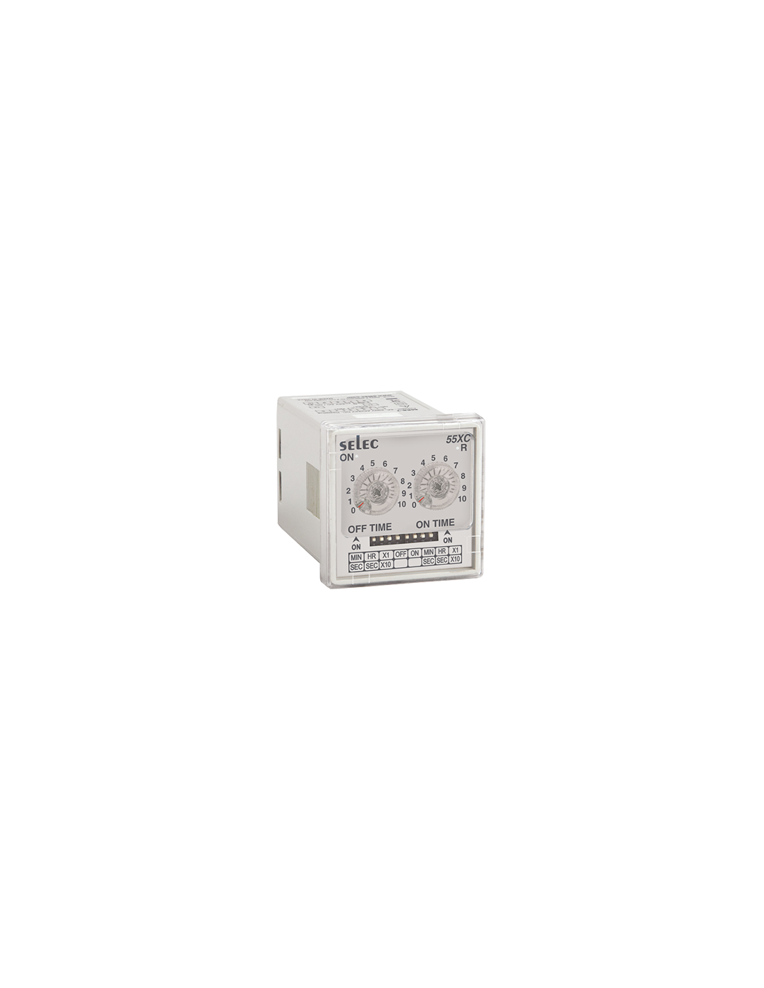 55XC-T-230V-G Temporizador Cíclico, 48x48