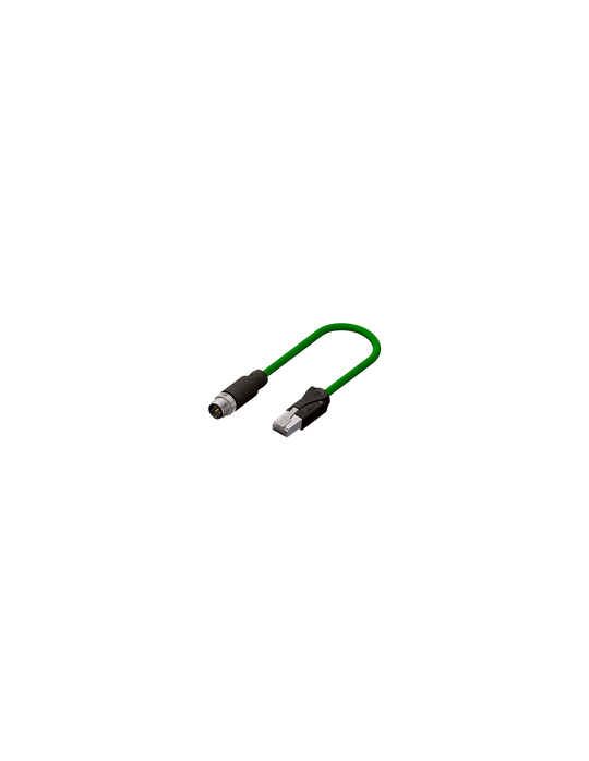 CDMRJ4524-D Cable con Conector y RJ45, 4 Polos, PVC