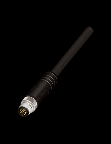 KMDM86-2M Cable con Conector Recto M8, PVC