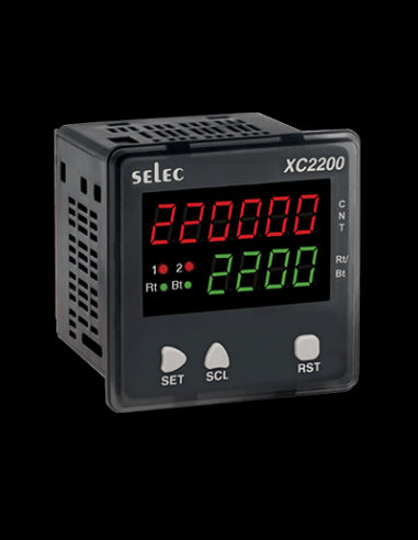 XC2200-C Contador / Tacómetro, 72x72