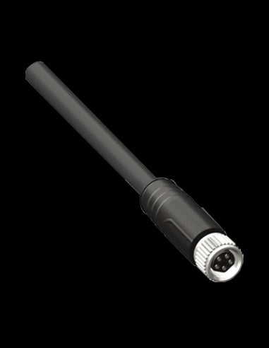 KFDM85-5M-B Cable con Conector M8, 5 Polos, PVC