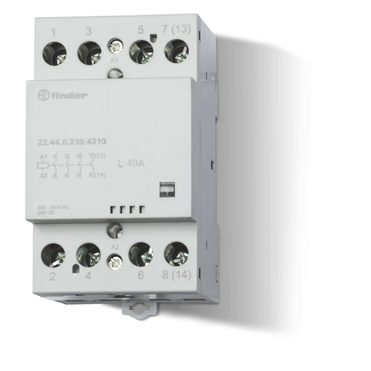 23529 224400244310 - 22.44.0.024.4310 Contactor Modular (24 VAC/DC) 4NA 40A AgSnO2