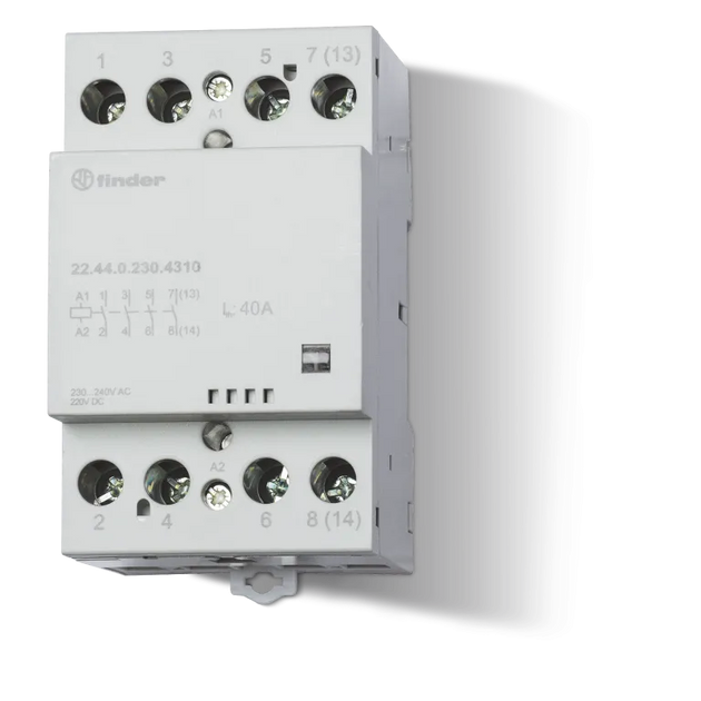 23529 224400244310 - 22.44.0.024.4310 Contactor Modular (24 VAC/DC) 4NA 40A AgSnO2