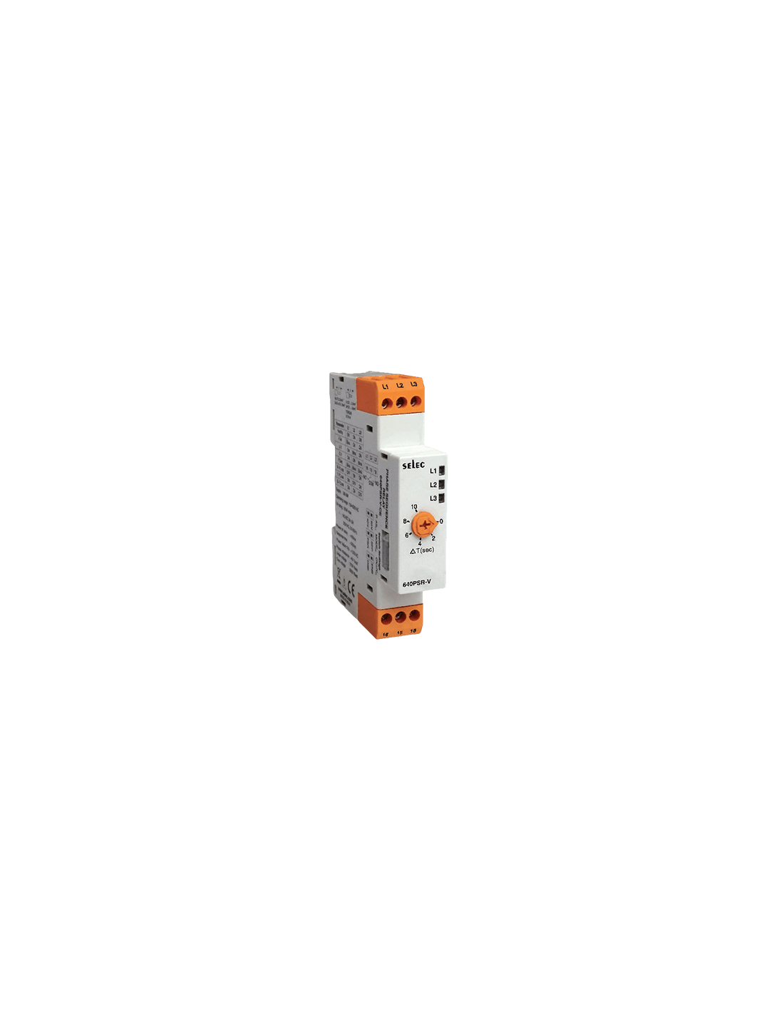 640PSRV Relevador de Protección de Fase, 90x17.5