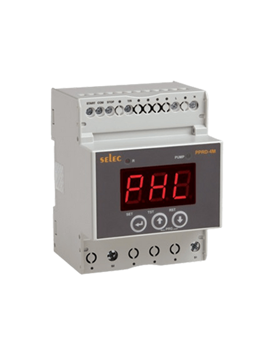 PPRD-4M-1-230V Relevador Protección de Bombas 1Ø, 90x52.5