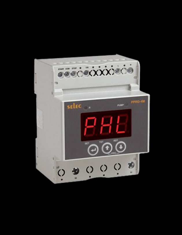 PPRD-4M-1-230V Relevador Protección de Bombas 1Ø, 90x52.5
