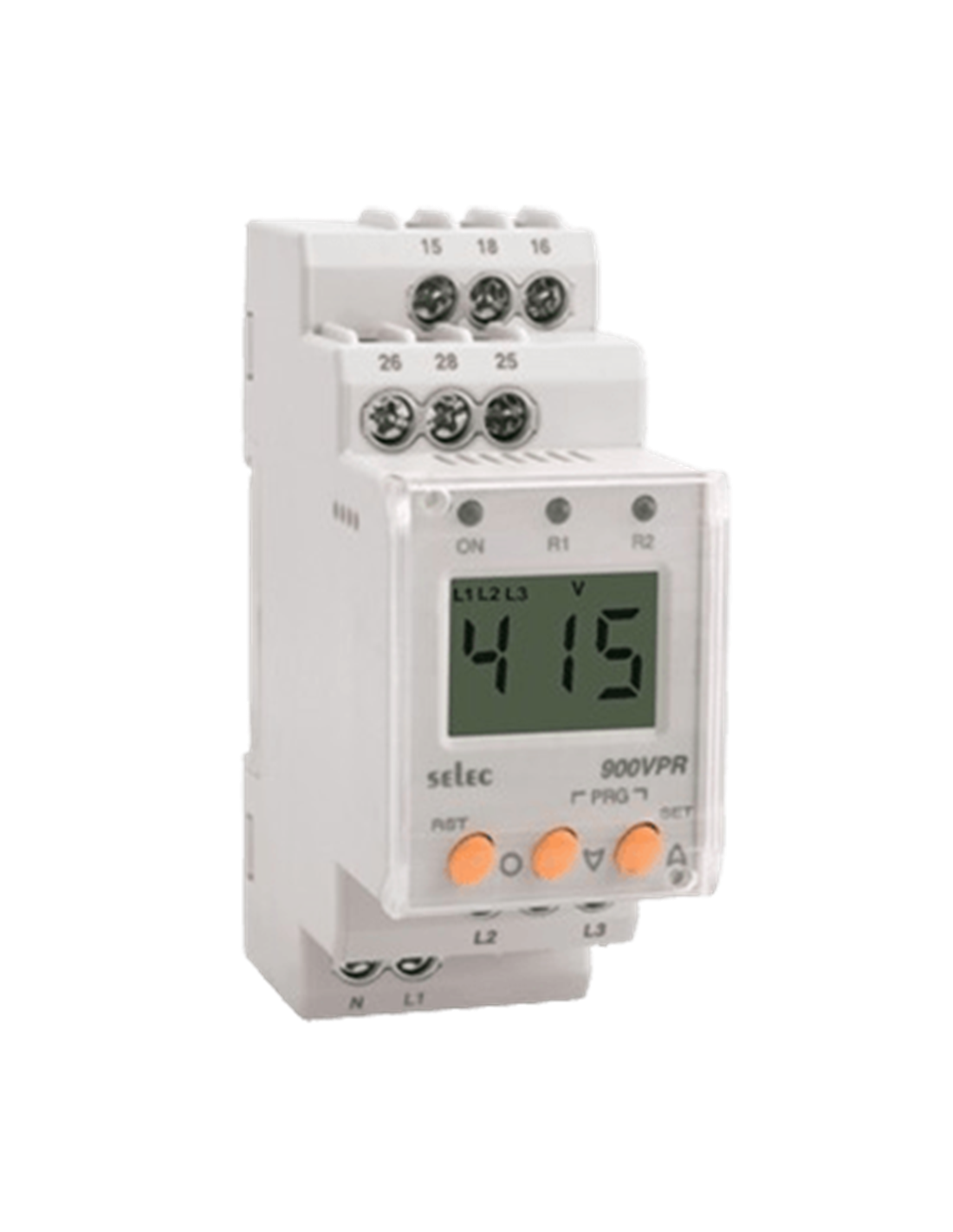 900VPR-2-300/600V-CU Relevador de Protección de Voltaje, 90x35