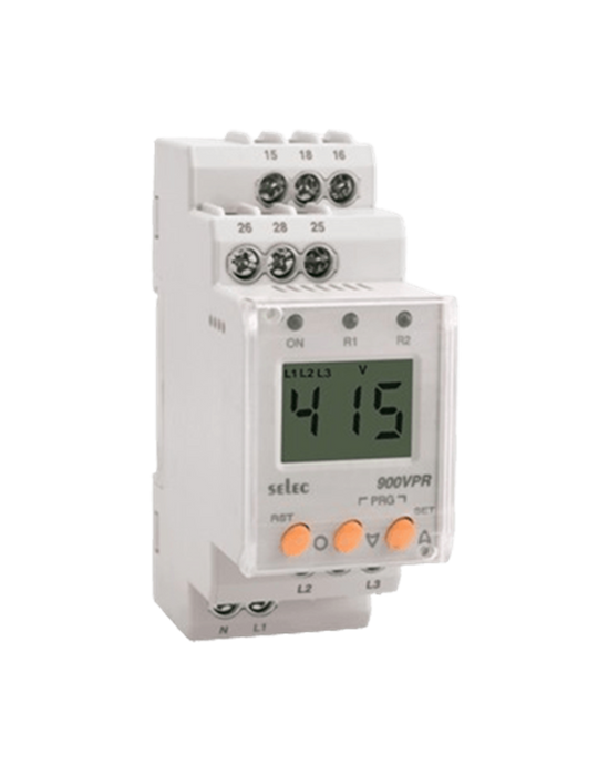 900VPR-2-300/600V-CU Relevador de Protección de Voltaje, 90x35
