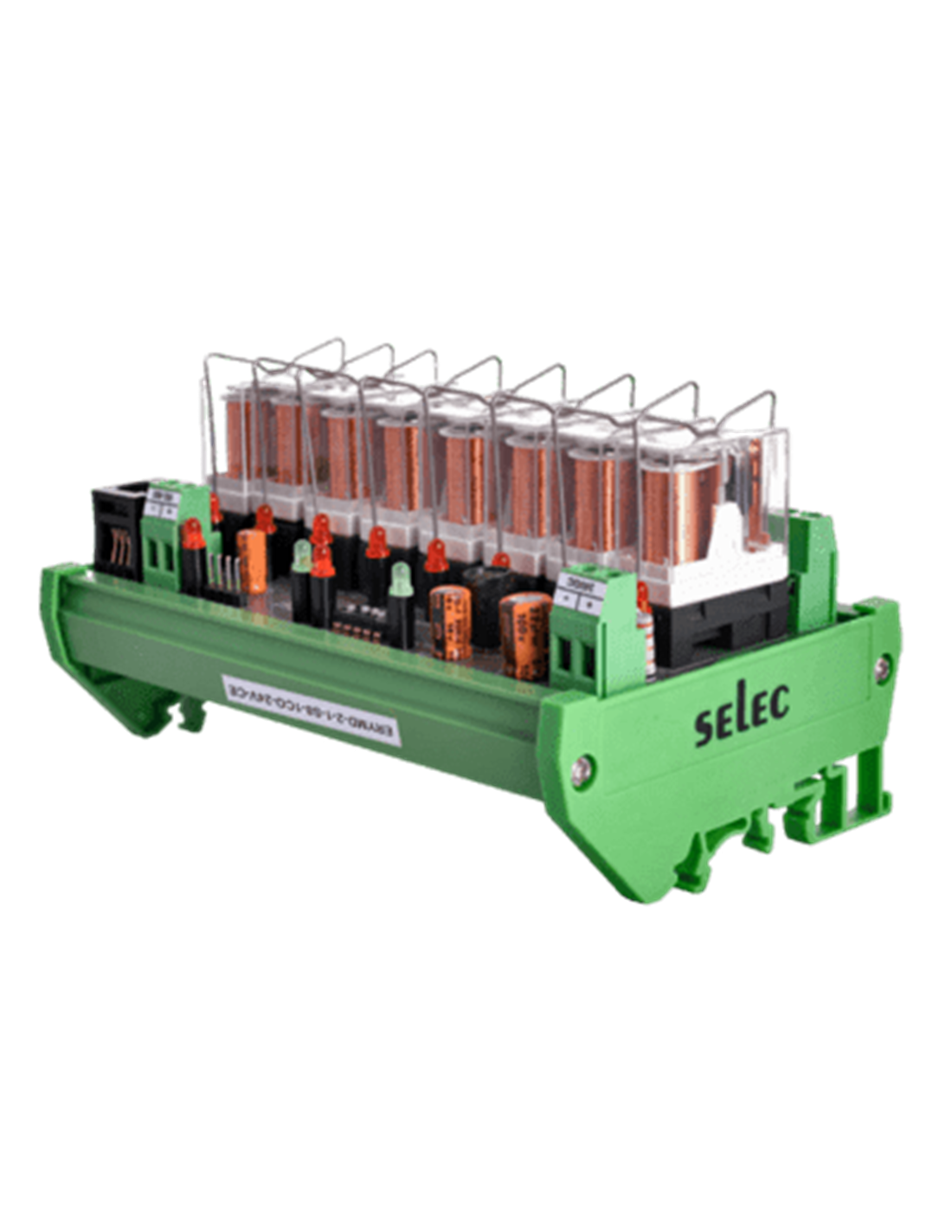ERLYMD-2-1-S8-1CO-24V Módulo de Relevadores