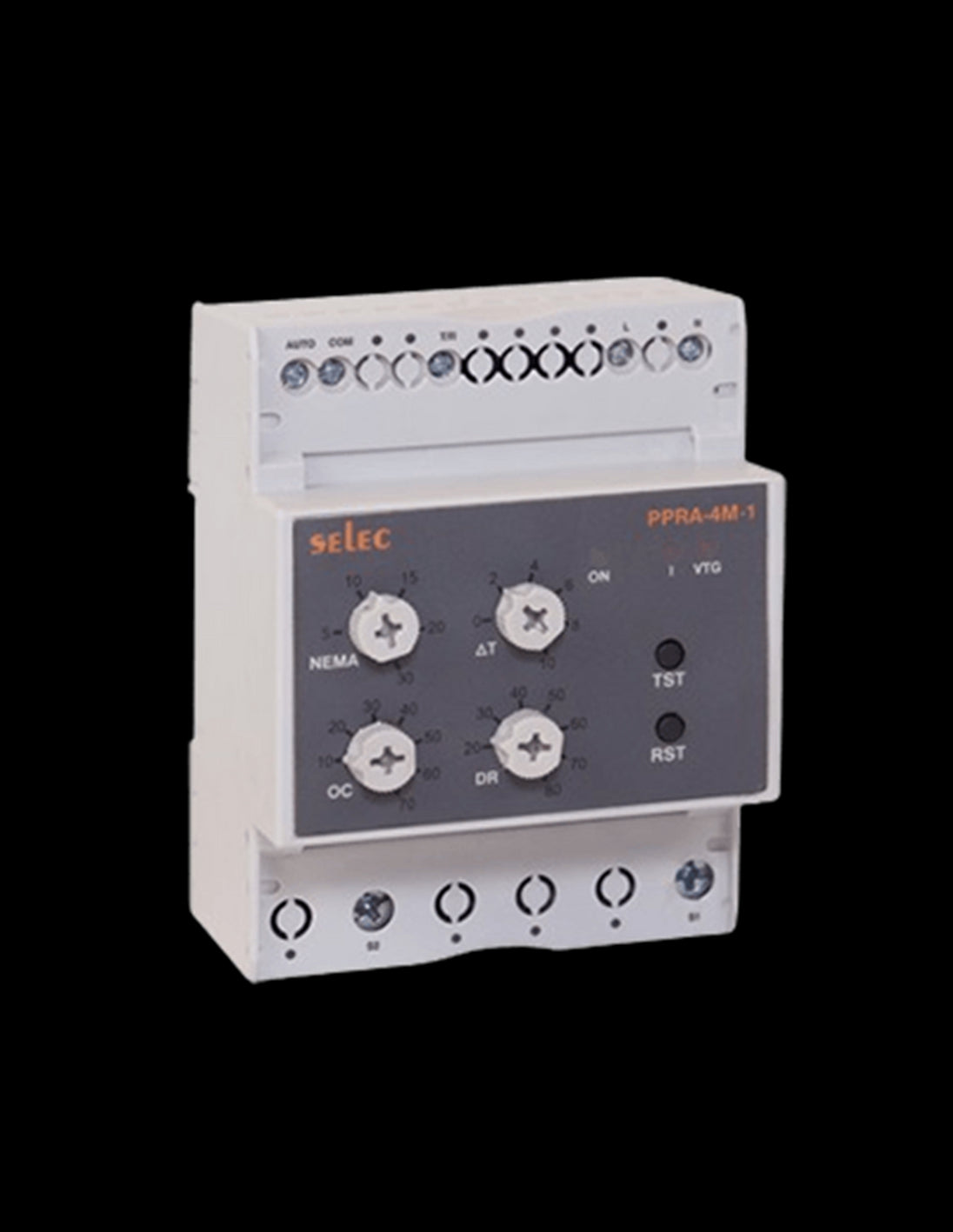 PPRA-4M-3-415V Relevador Protección de Bombas 3Ø, 90x52.5