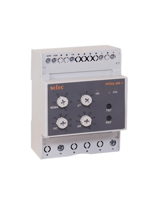PPRA-4M-3-415V Relevador Protección de Bombas 3Ø, 90x52.5