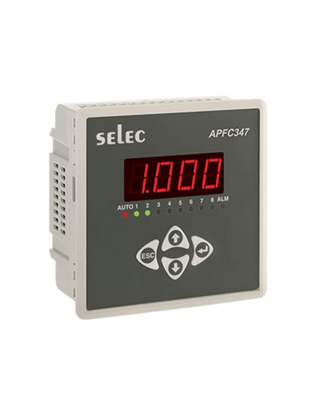 APFC347-106-230V Controlador Automático de Factor de Potencia, 96x96