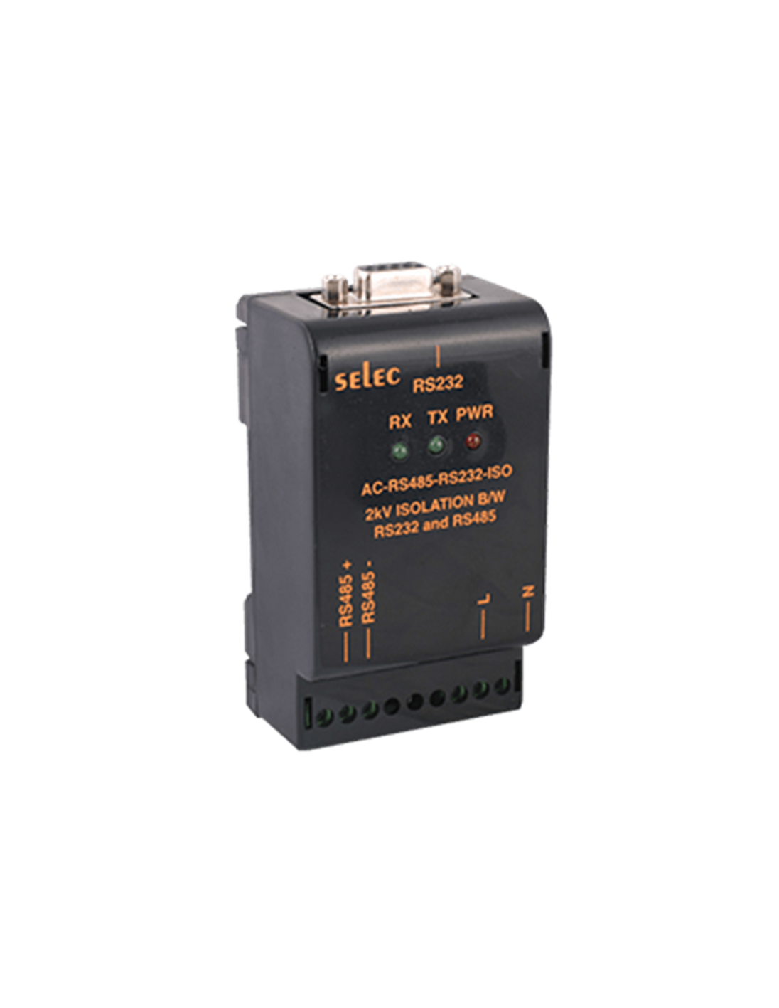 AC-RS485-RS232-ISO Convertidor RS485 a RS232