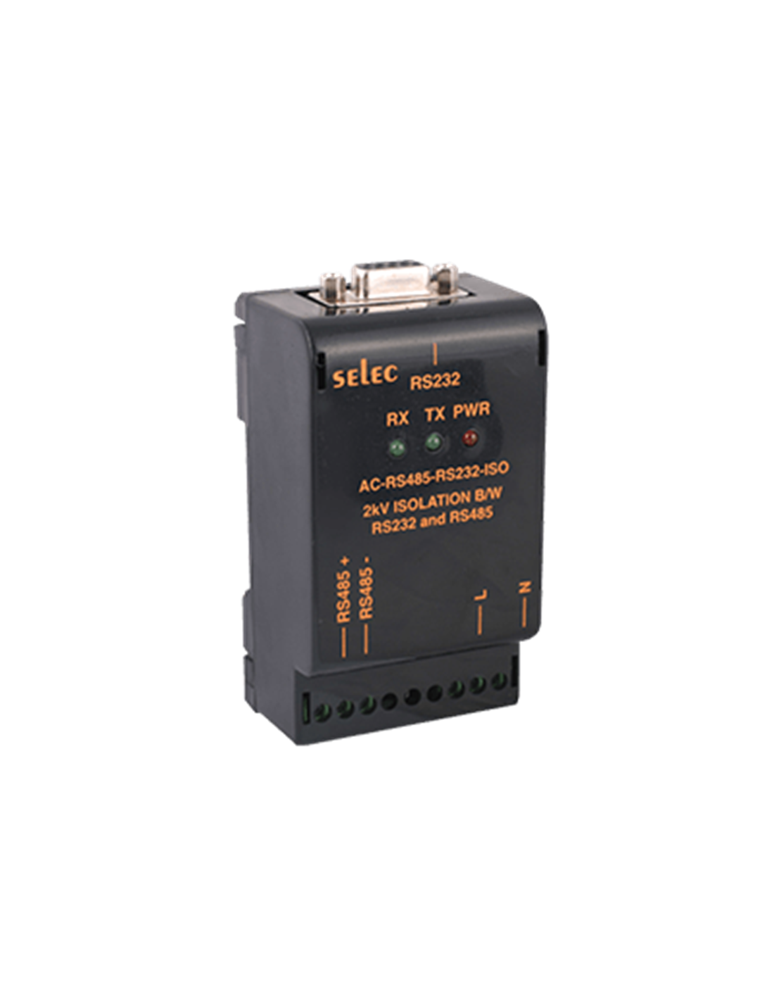 AC-RS485-RS232-ISO Convertidor RS485 a RS232