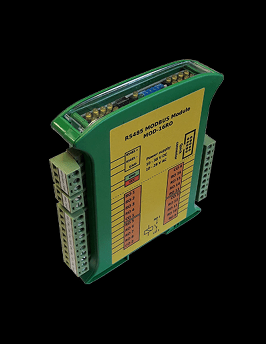 MOD16RO Módulo Convertidor de RS485 / Modbus