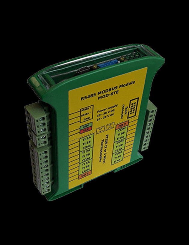 MOD6TE Módulo Convertidor de 6 Entradas para Medición de Temperatura